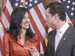 Huma and Anthony: Washington Horror Couple